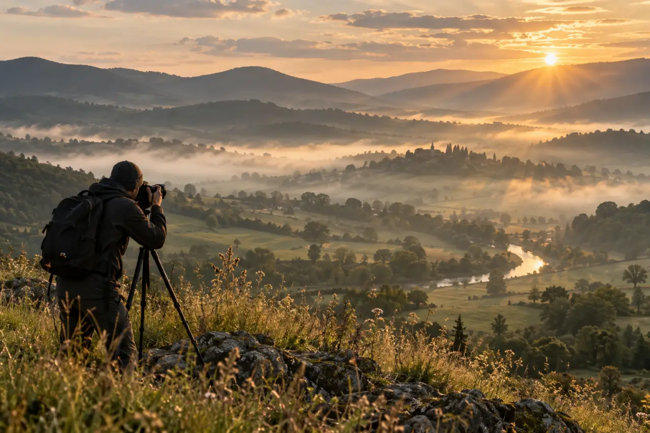 Photographe de paysage : composer avec la lumière, le lieu et l’instant