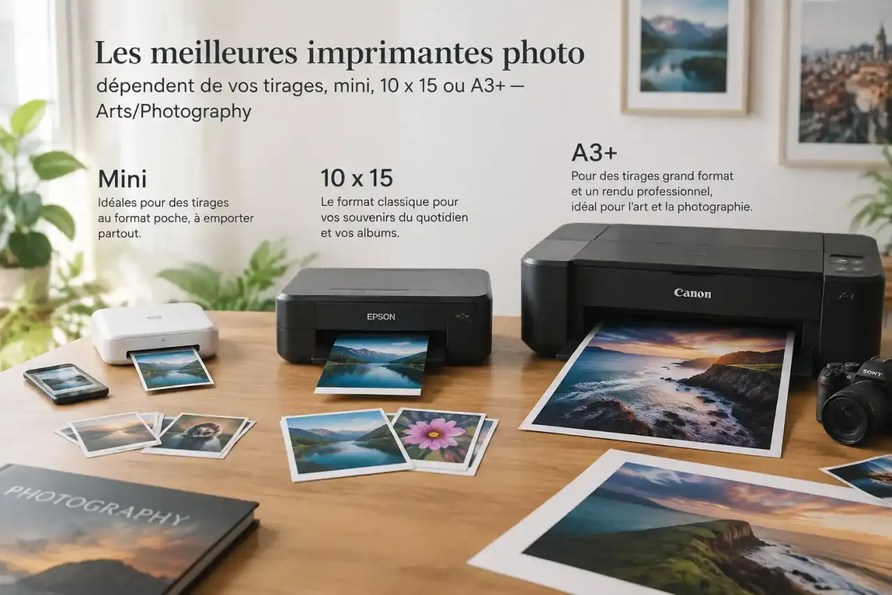 Les meilleures imprimantes photo dépendent de vos tirages, mini, 10 x 15 ou A3+
