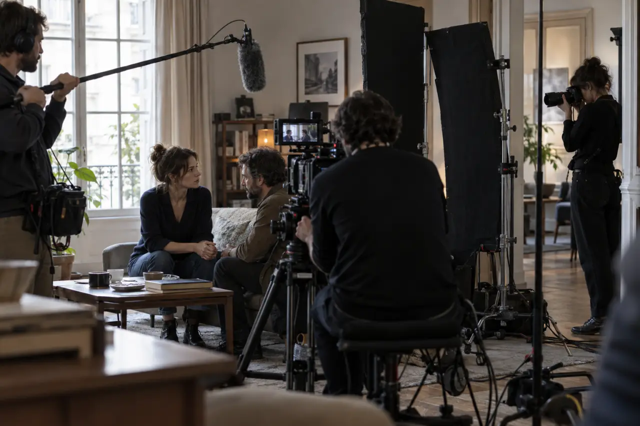 Photographe de plateau : documenter un tournage sans perturber la prise de son